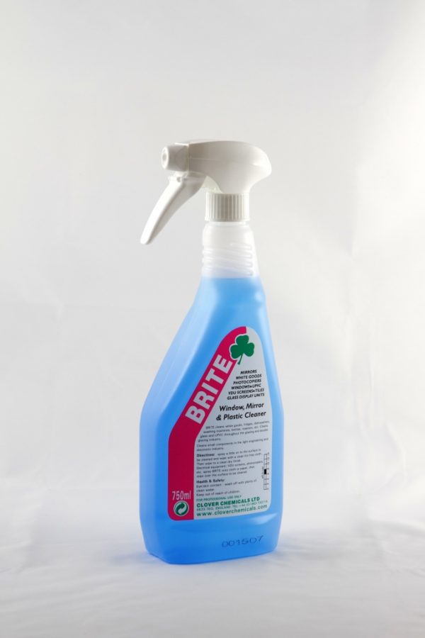 Clover Brite Glass and Plastic Cleaner 750ml