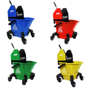 SYR TC20 bucket and wringer available in 4 colours including blue, red, green and yellow