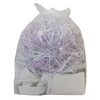 250 gauge clear compactor refuse sack
