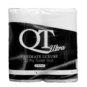 qt ultra 3ply ultimate luxury toilet roll 40 rolls