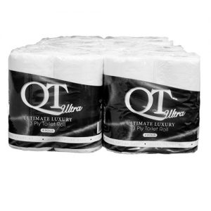 qt ultra 3ply ultimate luxury toilet roll 40