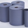 3 rolls of North Shore Blue Embossed Towel Roll