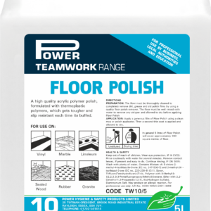 Power Teamwork Range Floor Polish 5L Container