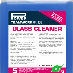 Power Teamwork Range Glass Container 5L Container