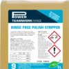 Power teamwork range rinse free polish stripper