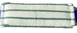 Grey and white SYR Microfibre Flat Mop Head