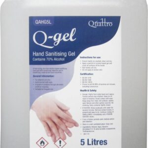 Q-Gel Alcohol Hand Sanitiser (70%) - 5 Litre