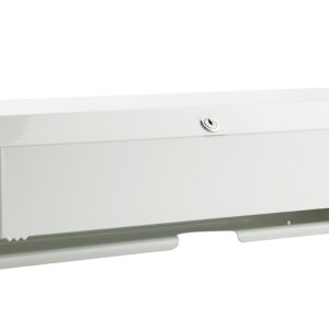 PL36MWH White Metal 20 inch Couch Roll