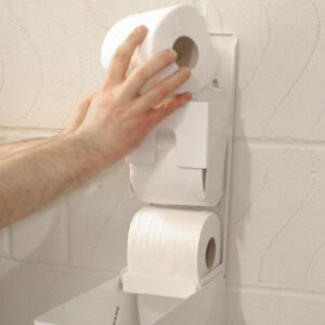Standard Toilet Paper Roll Dispenser