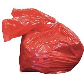 200 of red soluble laundry sacks