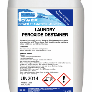 Power Teamwork Laundry Peroxide Destainer from UK Cleaning Supplies