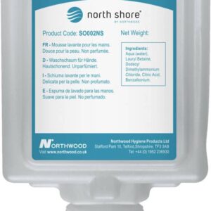 North shore anti bac foam soap 6x 1000ml