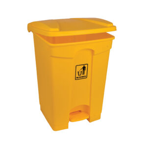 45 LTR pedal bin in yellow