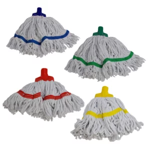 freedom midi mop looped cotton x 4 colour coded