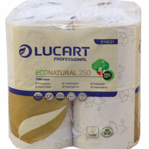 lucart professional eco natural toilet paper