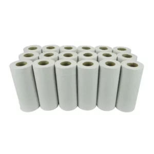 18x White 10" hygiene couch rolls