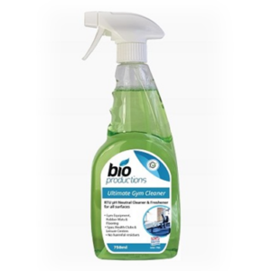 Bio productions ultimate gym cleaner in 750ml spray