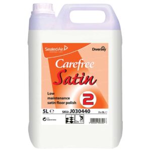 Diversey sealed air carefree satin low maintenance satin floor polish