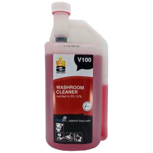 Selden Vmix Washroom Cleaner V100 1ltr UK Cleaning Supplies