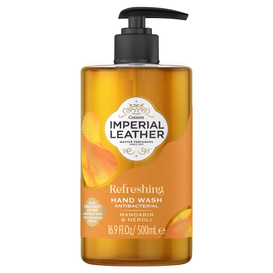 Cussons imperial leather refreshing hand wash antibacterial - mandarin & neroli