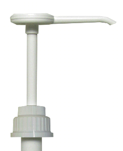 Pelican pump for chemical dispenser