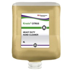 SCJ Kresto citrus heavy duty hand cleaner 4L