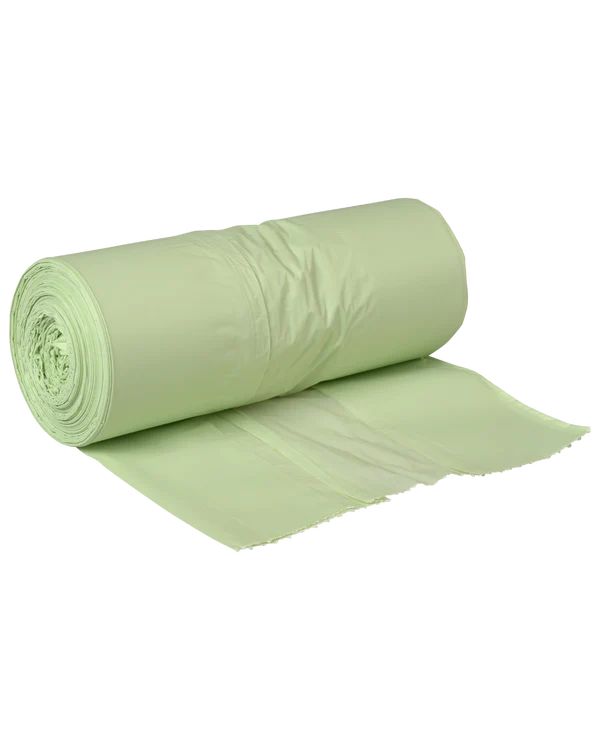7L green compostable food waste bags