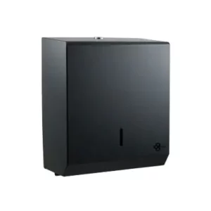 graphite grey metal hand towel dispenser