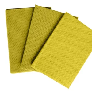 Yellow heavyweight antibacterial cloths pack of 25