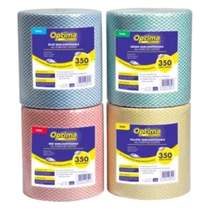 Optima lightweight cloth rolls, case of 4 rolls