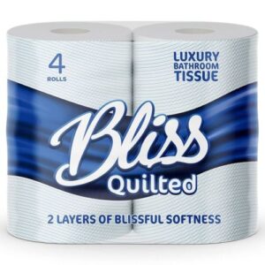 Bliss 2ply toilet rolls x40 rolls