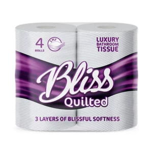 Bliss 3ply Toilet Rolls x40 rolls