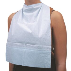 Disposable adult bibs