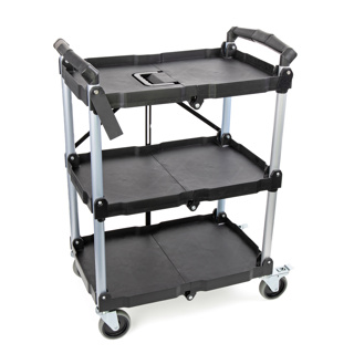 Catering folding trolley