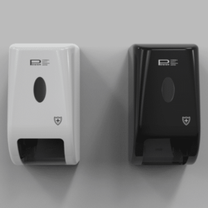 Black and white Fig ecomatic dispenser system