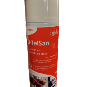 Q TelSan telephone sanitising spray
