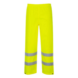 Yellow hi visibility trousers