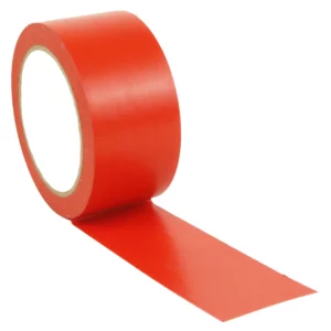 Hazard tape self adhesive red