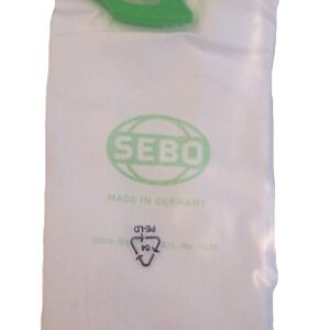 Sebo dart micro fleece vacuum bags x10