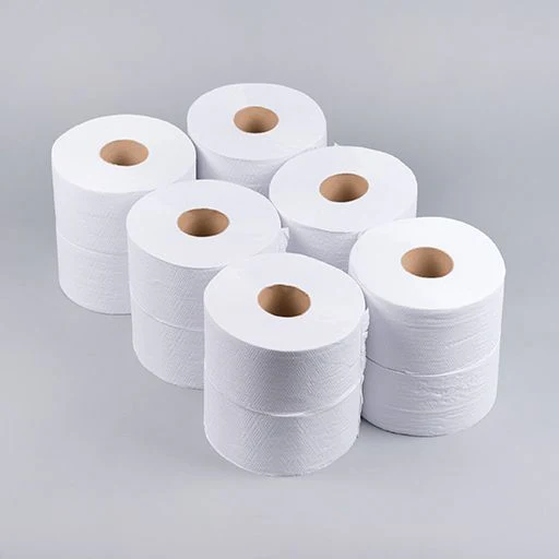 luxury 2ply mini jumbo toilet rolls x12