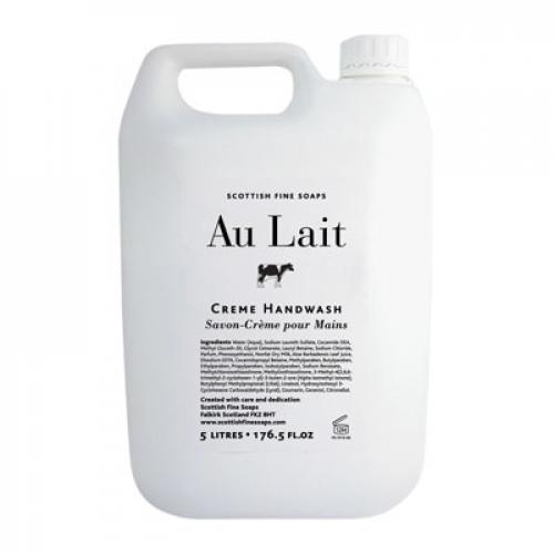 Scottish Fine Soaps Company Au Lait Creme Hand Wash 5L