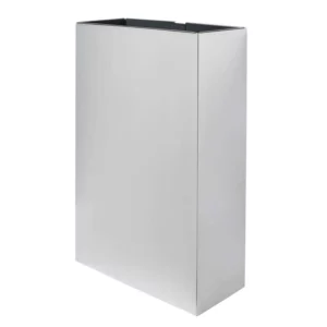 Brushed Stainless 30ltr Waste Bin - Open Top