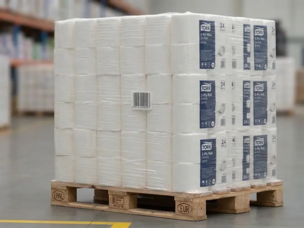 pallet deal of tork toilet paper