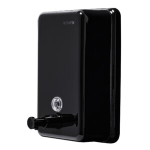 Black Metal Vertical Soap Dispenser 1200ml