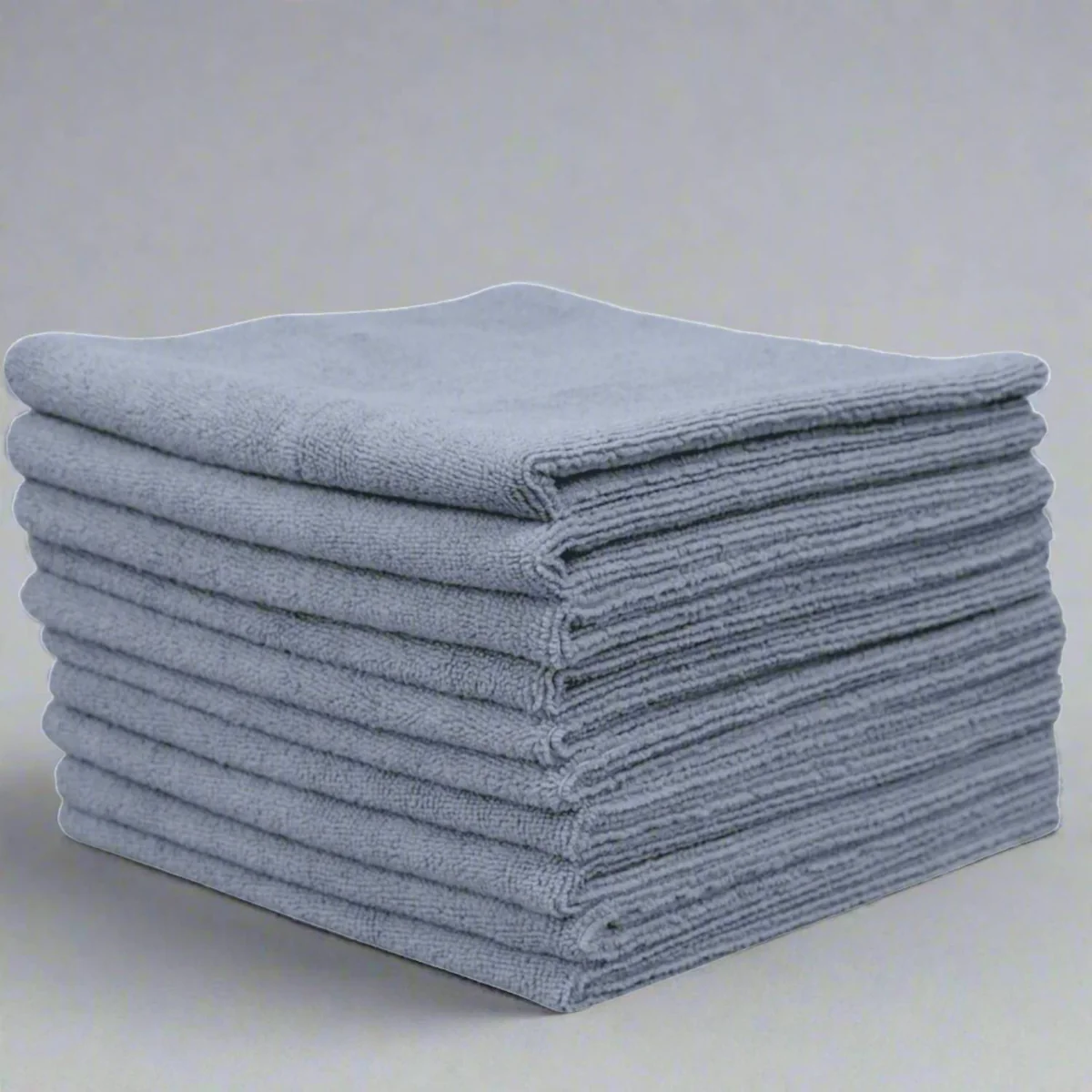 Microfibre Cloths – Super Premium (Pack of 10) Grey