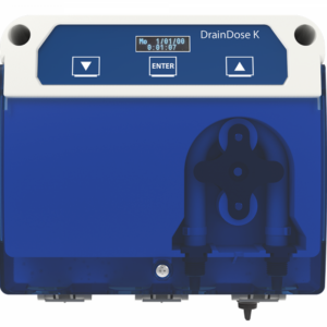DrainDose Kompact Enzyme-based Chemical Dosing System | Battery Operated