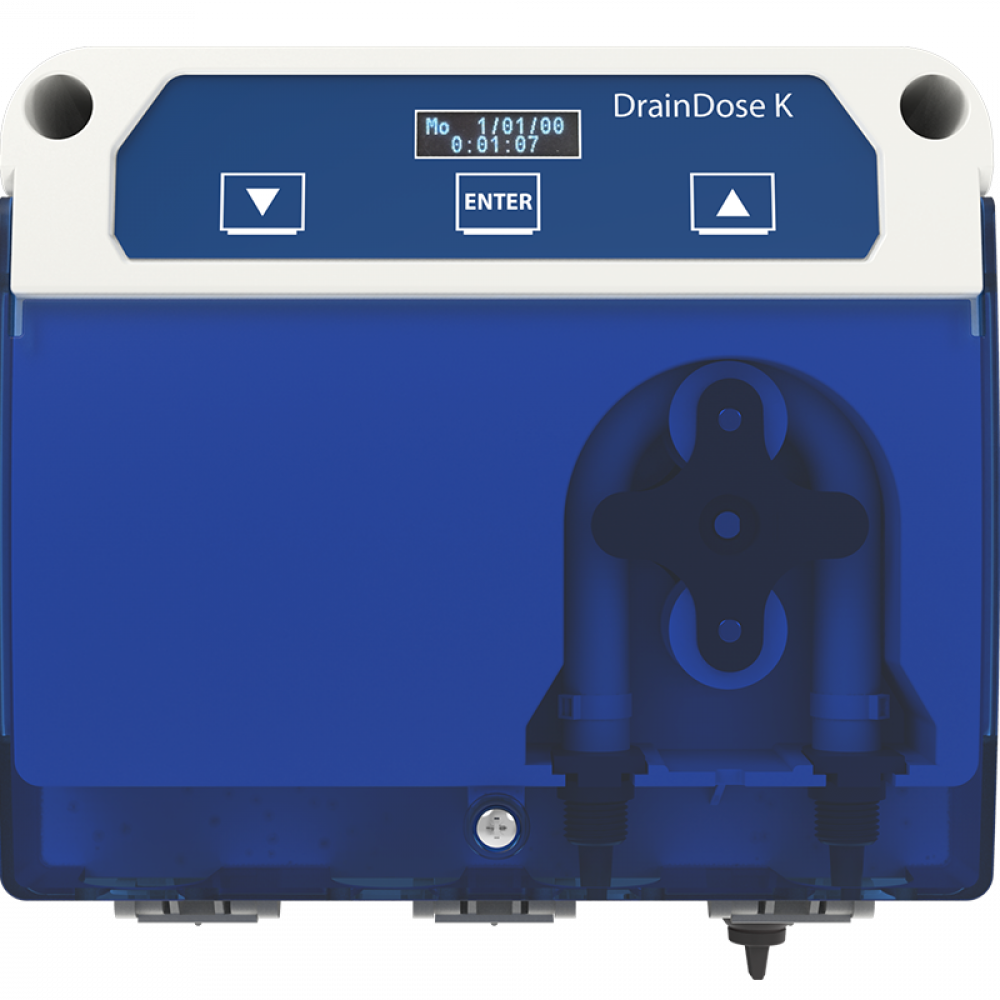 DrainDose Kompact Enzyme-based Chemical Dosing System | Battery Operated