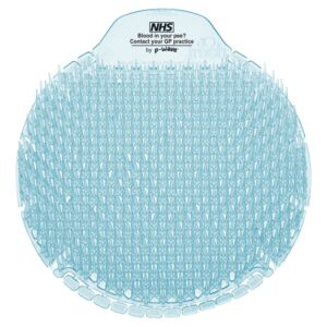 P-Wave x NHS Slant6 Biodegradable Urinal Screen Ocean Mist